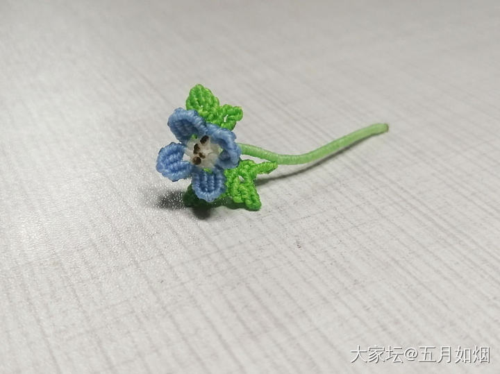 模仿了一下可爱小野花_手工diy