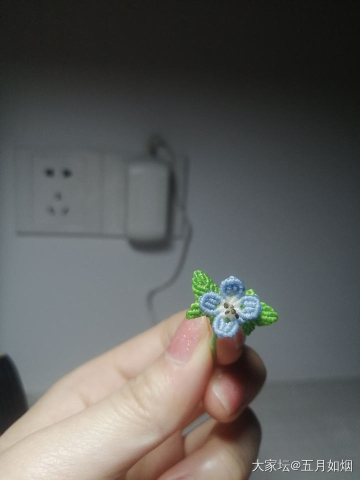 模仿了一下可爱小野花_手工diy