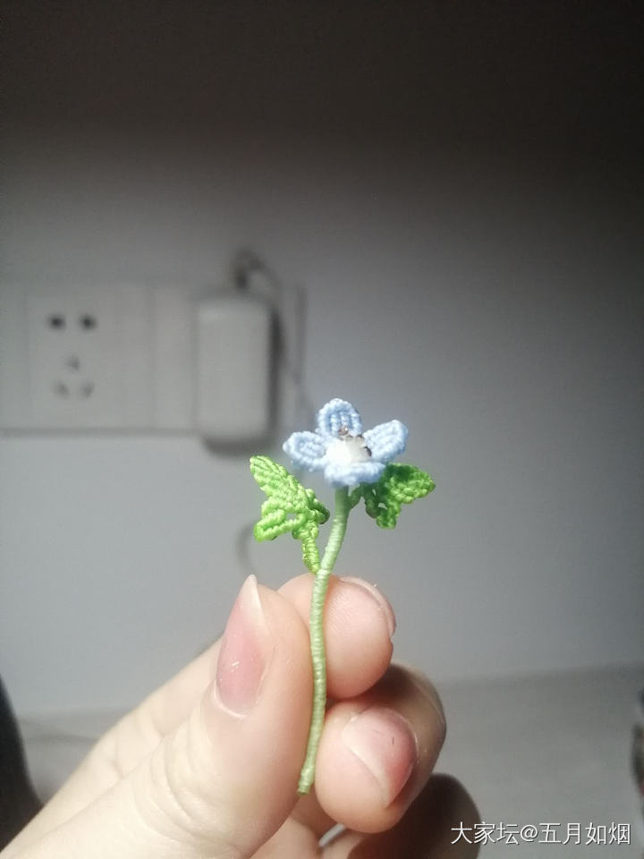 模仿了一下可爱小野花_手工diy