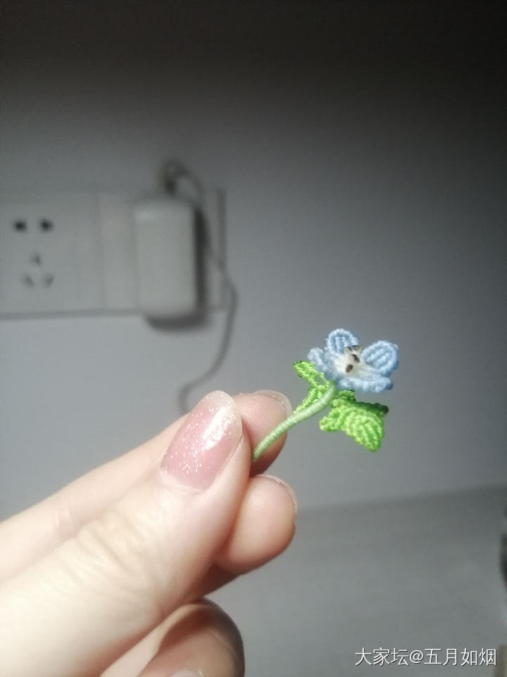 模仿了一下可爱小野花_手工diy