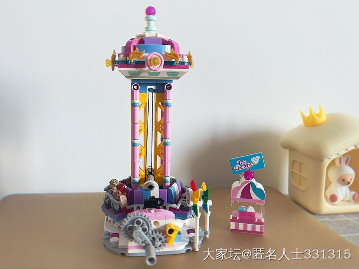 loz积木游乐园系列之跳楼机_玩具