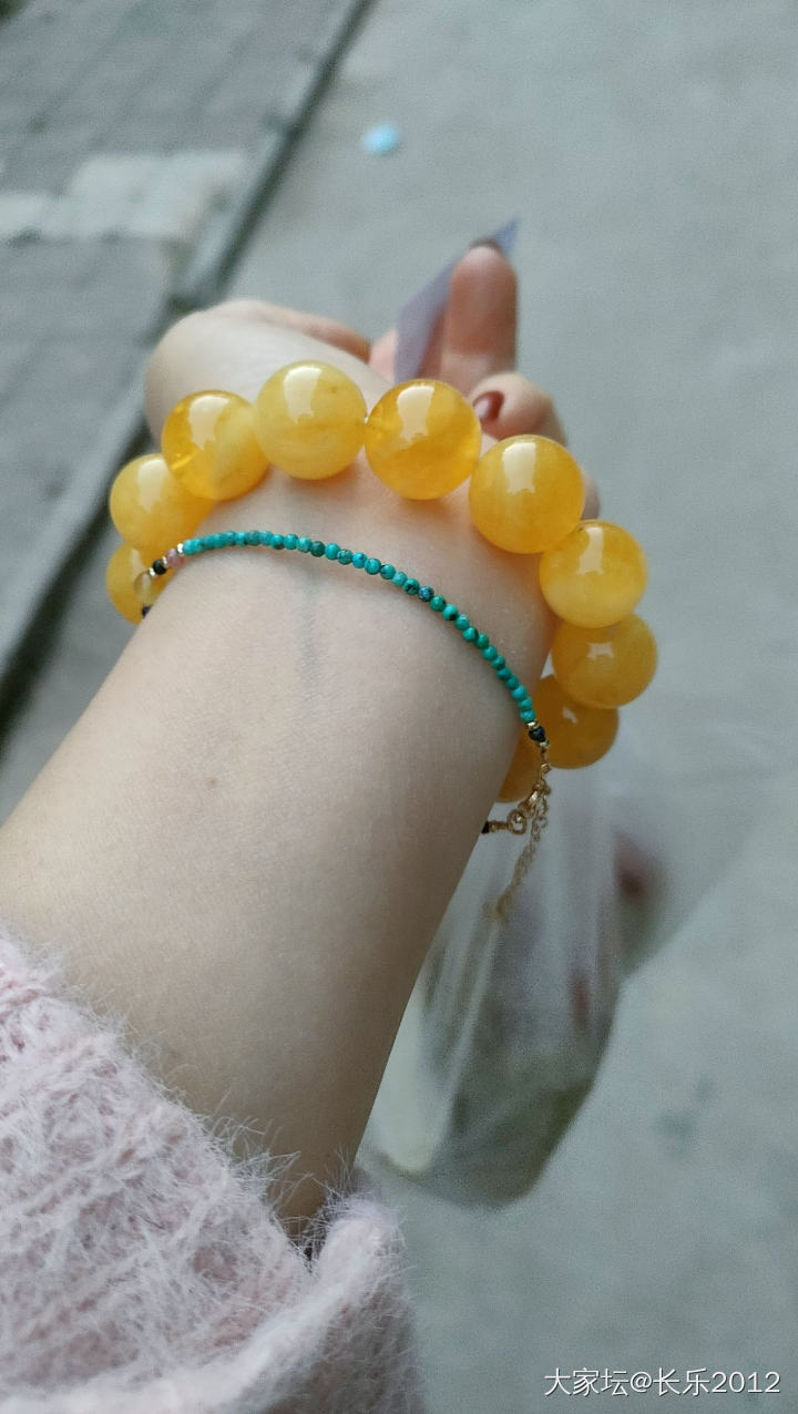 大串还是搓的过瘾_珠串琥珀蜜蜡