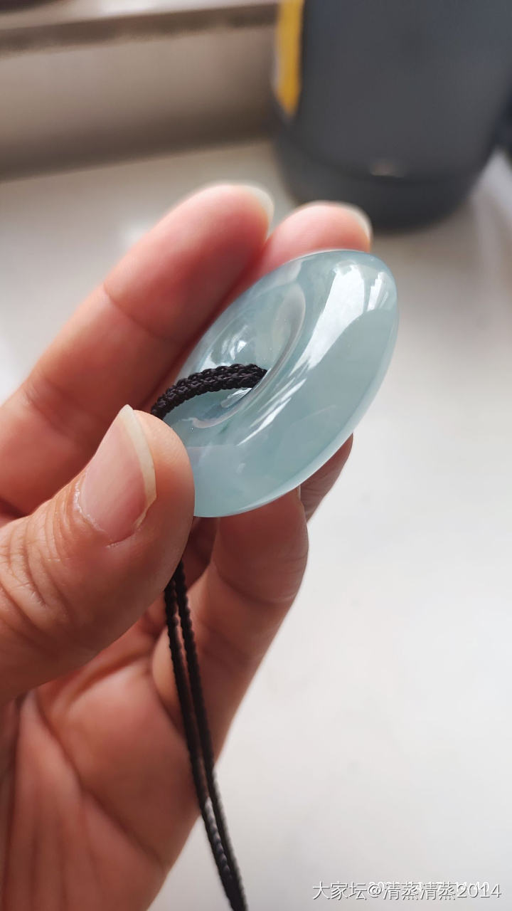 翡翠扣子 超大_平安扣翡翠