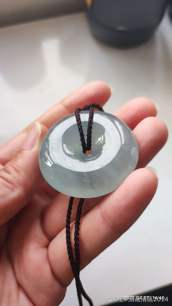 翡翠扣子 超大_平安扣翡翠