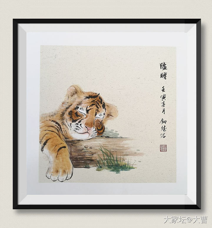 绘画的路说实话挺艰辛的……_书画