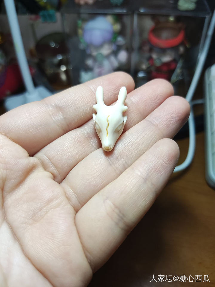 这个鹿头戳我_文玩