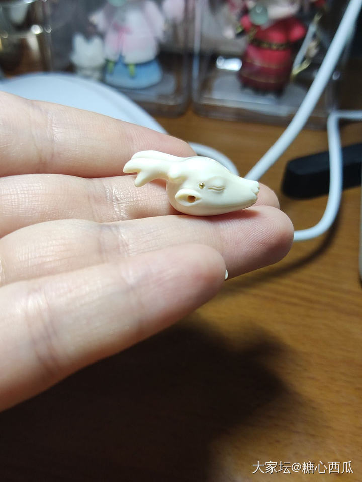 这个鹿头戳我_文玩
