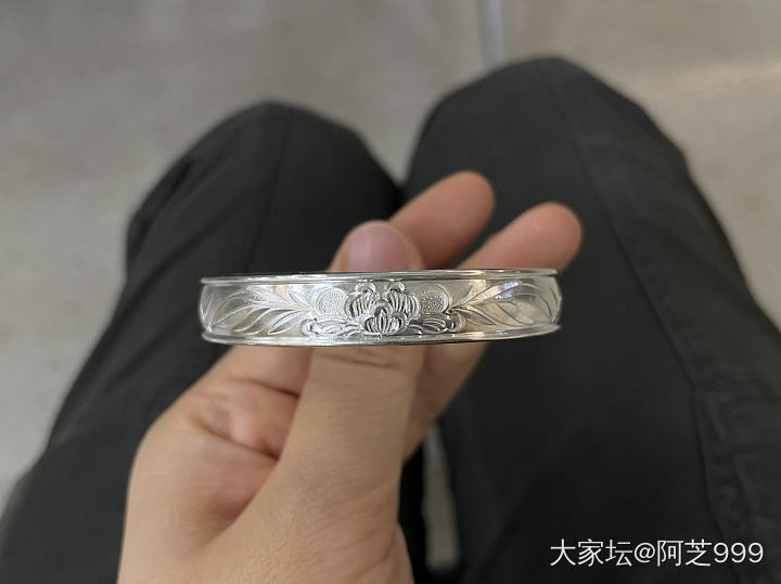 新入手的素华芍药_匠人银