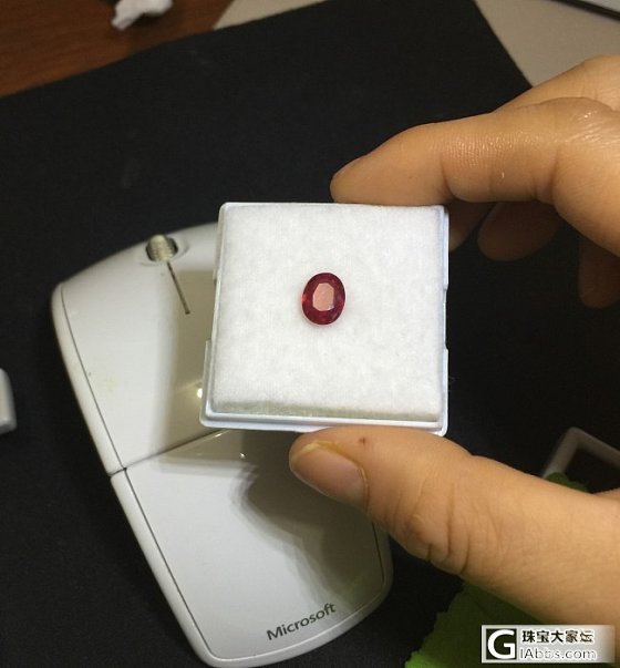 请大家帮忙看下，朋友帮忙从斯里兰卡带的红宝石_红宝石
