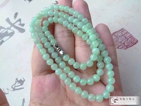 想要一串翡翠手链，1.0左右_翡翠