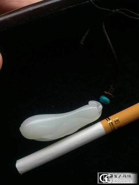 刚刚到手的羊脂级别 玉兰花 求狂闪_和田玉