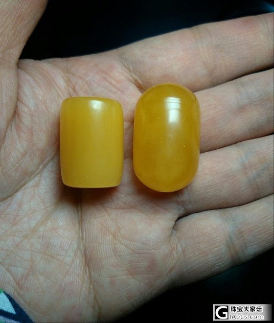 再来两粒波波珠，看了真是醉了*^_^*_蜜蜡