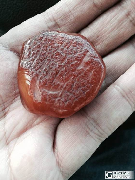 请教一下这块石头的处理方法_蜜蜡
