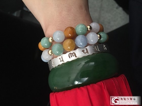 半糖家团的梵文镯子到啦_手镯银