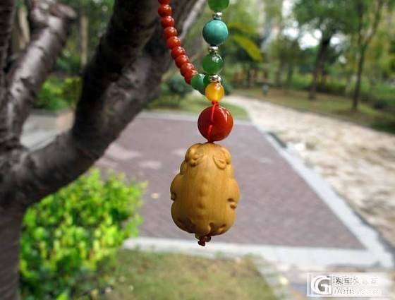 南红配小萌兽，美死了，嘎嘎_和田玉