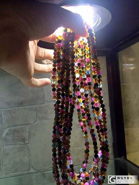 母亲节特惠，巴西老矿6mm碧玺，800一条，这品质超值_宝石