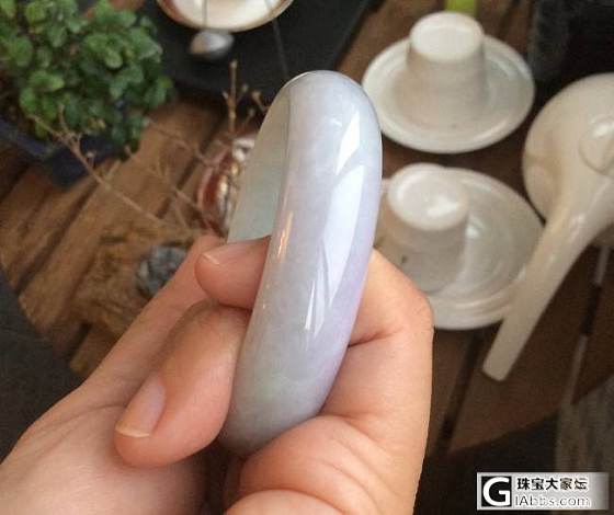小清新到手_手镯翡翠