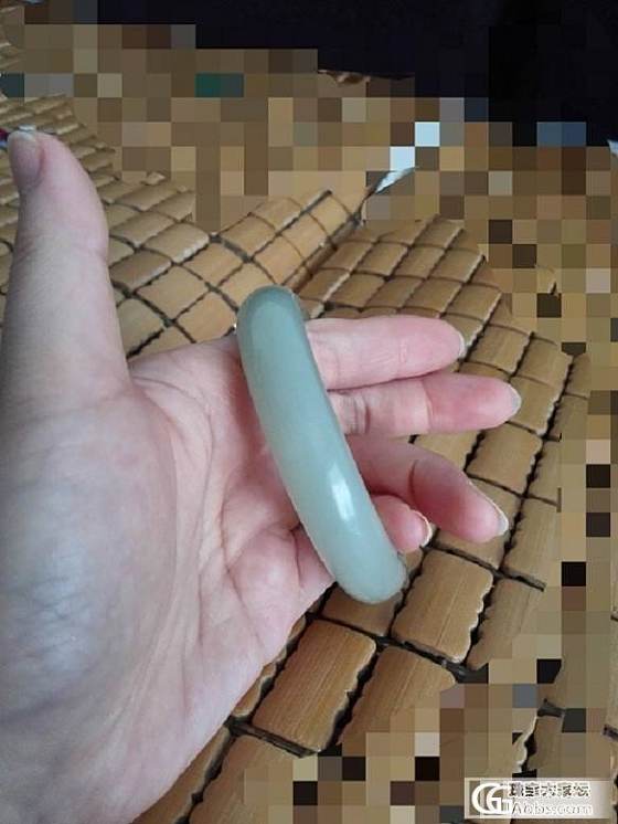 首秀-青白籽镯_手镯青白玉和田玉