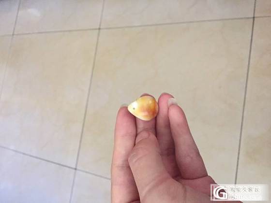 自磨的小水滴…不太懂…请坛友帮忙看看…_打磨蜜蜡
