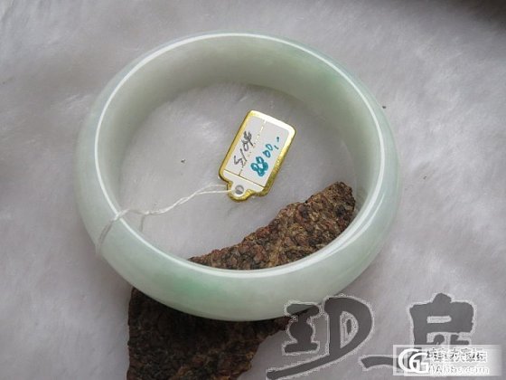 【无艳·扉玥】4.16 糯种淡阳绿福镯 飘阳绿根福镯、_翡翠