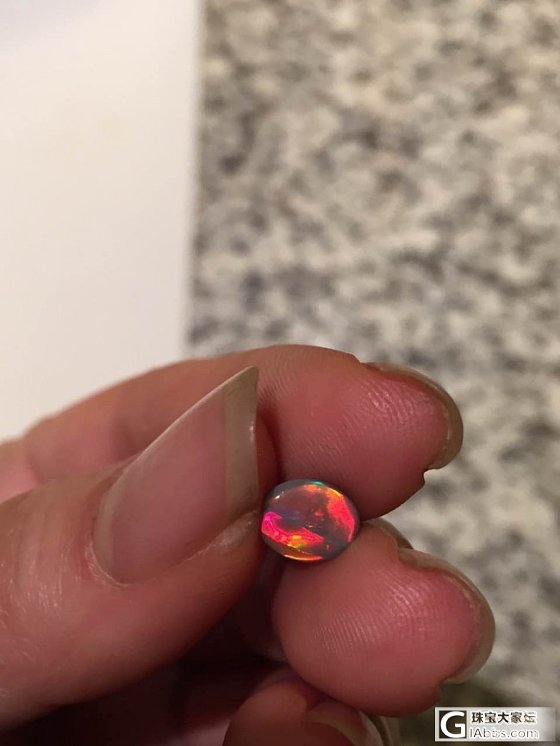红彩小黑欧_欧泊珠宝