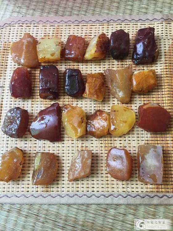 琥珀蜜蜡原石 精挑丹麦料 精挑乌克兰料_有机宝石