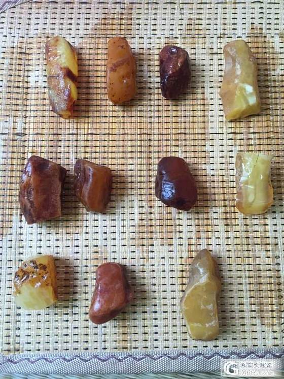 琥珀蜜蜡原石 精挑丹麦料 精挑乌克兰料_有机宝石