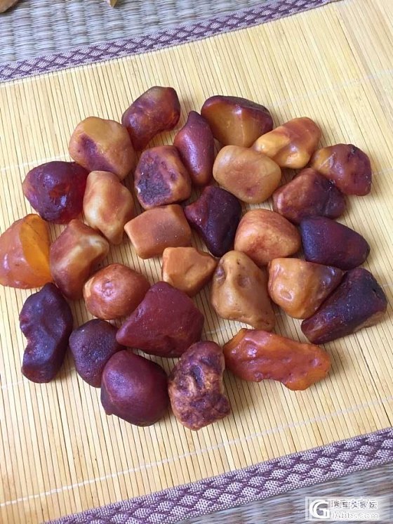 琥珀蜜蜡原石 精挑丹麦料，精挑乌克兰料_有机宝石