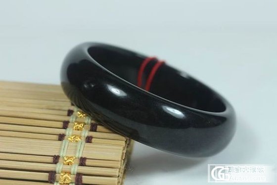 墨玉籽料手镯_手镯墨玉