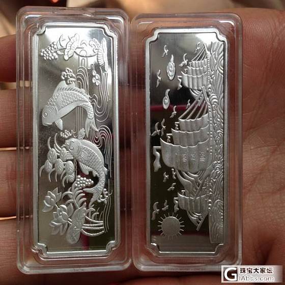 【手镯收到已还图】入了两只超便宜的光面推圈银手镯，速速围观吧_手镯银