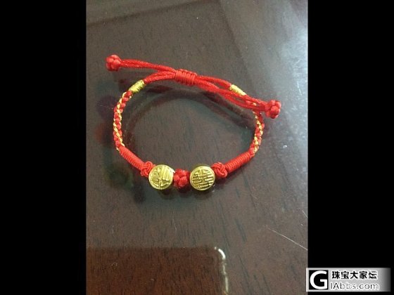 送给婆婆的_编绳金