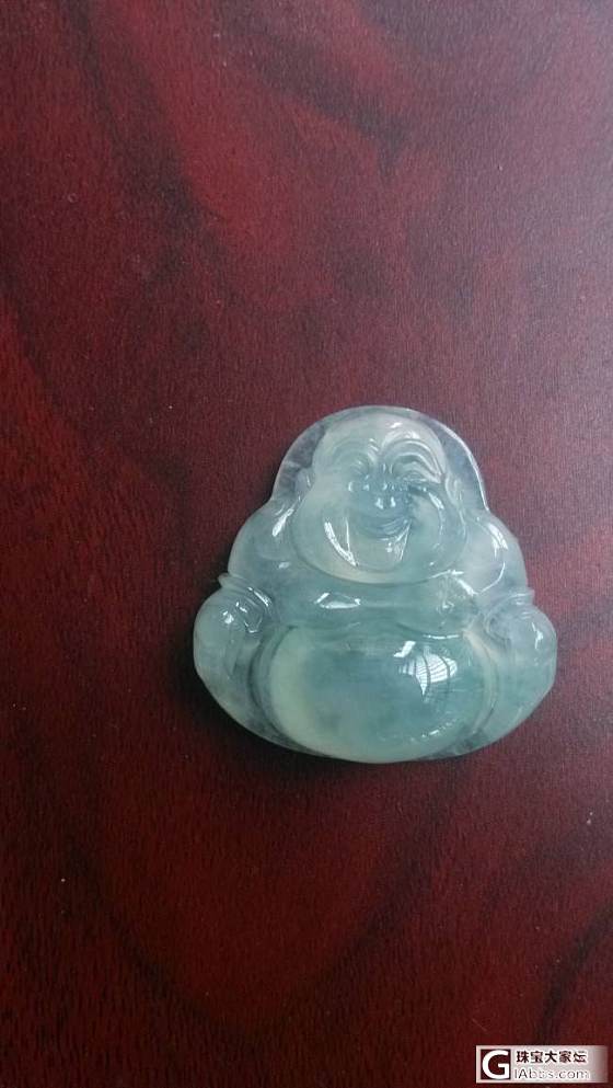 刚抛好的佛公，看看_翡翠
