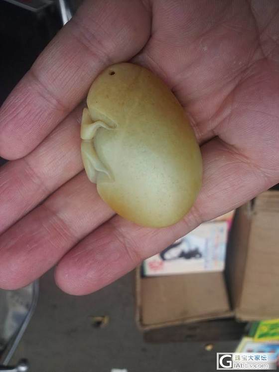 这条金鱼是真的籽料吗？大家多指点！_有机宝石