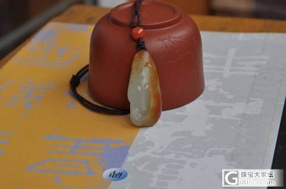 王一卜的红皮小观音~_挂件和田玉