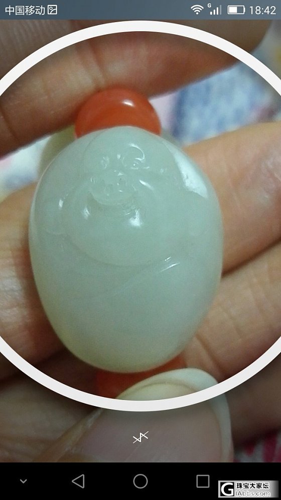 颗颗带皮独籽 超爱小佛佛 更新图片啦_和田玉