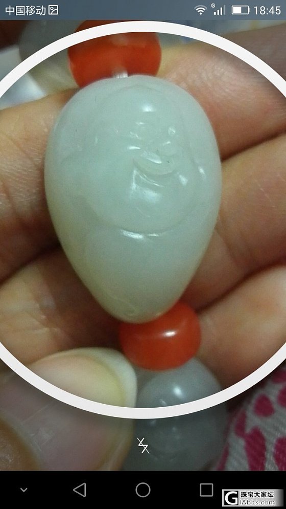 颗颗带皮独籽 超爱小佛佛 更新图片啦_和田玉