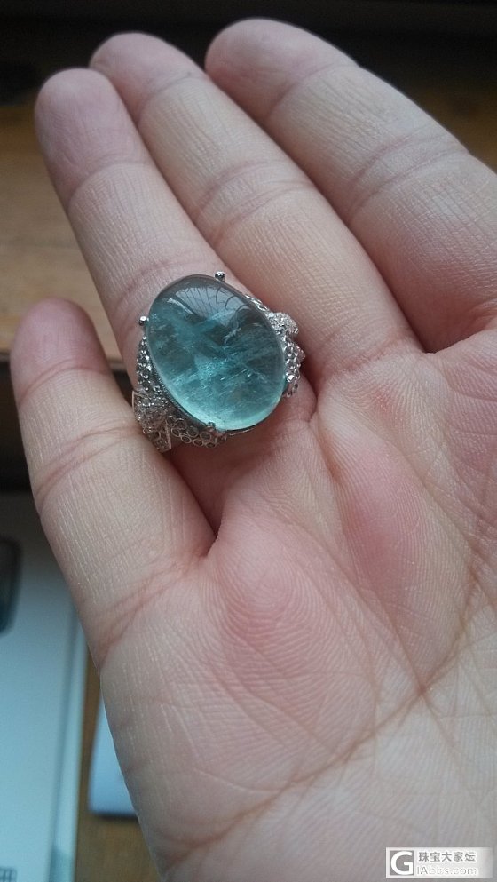 刚收的海蓝宝_刻面宝石海蓝宝