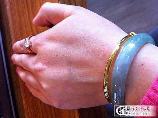 金子啊！！_手镯金