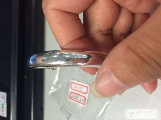转老王家贵妃银镯一枚_珠宝