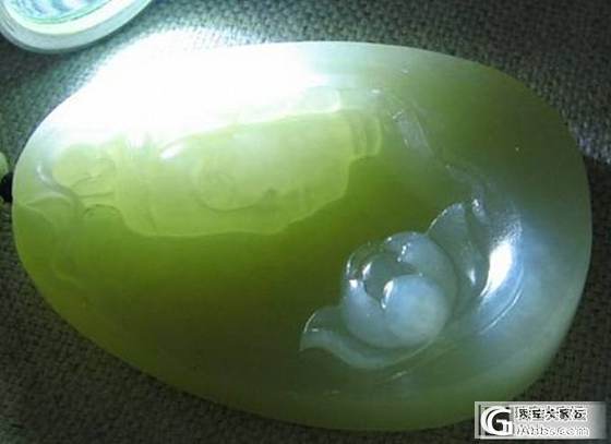 一个观音牌，随评_和田玉