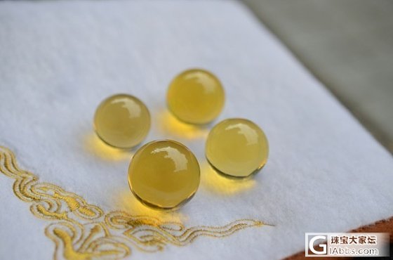 琥珀新宠--几个精品墨西哥大珠珠_琥珀