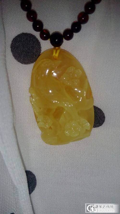 美貌喜鹊还图啦_蜜蜡