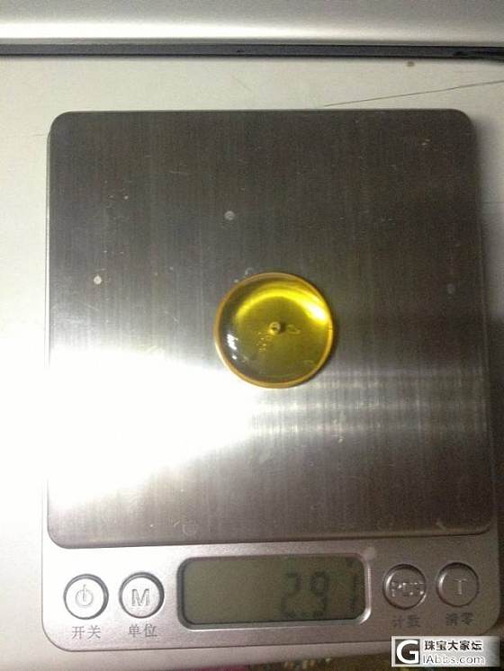 变美了的金珀平安扣！重新打磨过了！280包邮接着出！_有机宝石