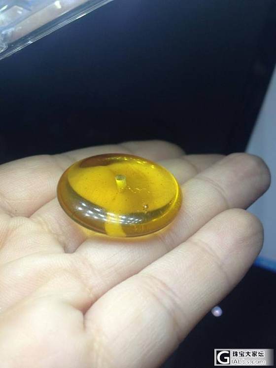 变美了的金珀平安扣！重新打磨过了！280包邮接着出！_有机宝石