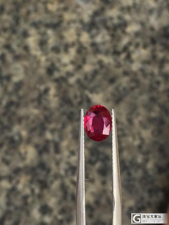 非常喜欢的鸽血红……_红宝石