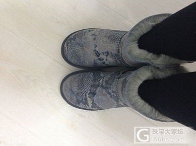团购的雪地靴来还图啦_珠宝