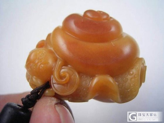 吉祥物呀   安居乐业_挂件和田玉