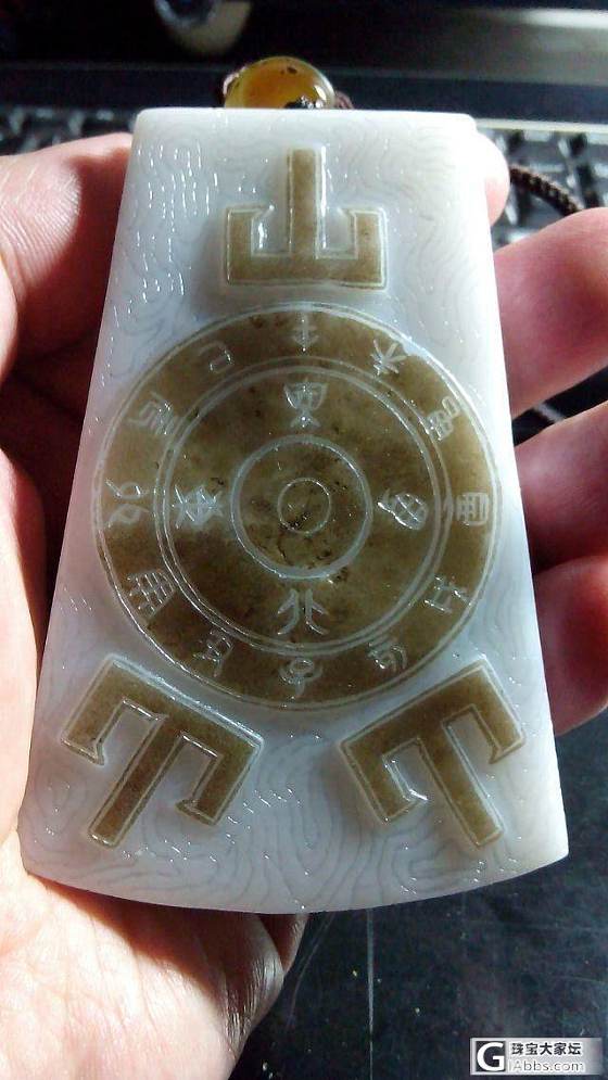 戈壁玉雕&quot;天道&quot;    (幽谷)_牌子戈壁玛瑙和田玉