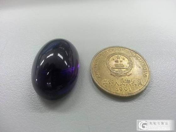 紫水晶戒面，新入，不知如何？_水晶