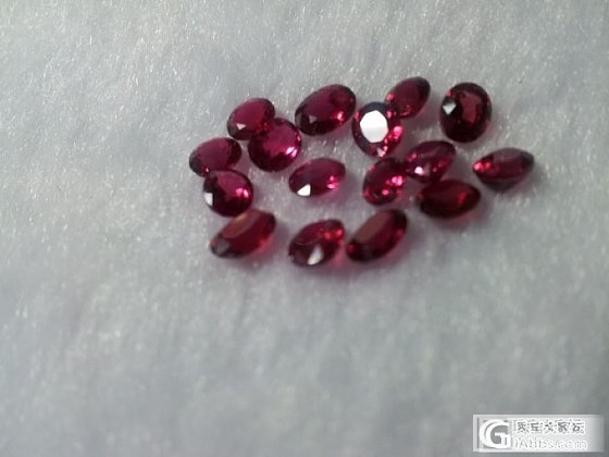 一批可爱的小红尖晶10ct_珠宝